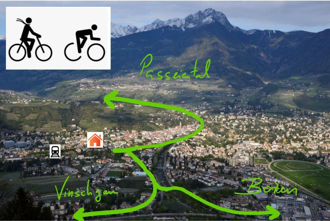 Appartment Trojer Merano Bagian luar foto